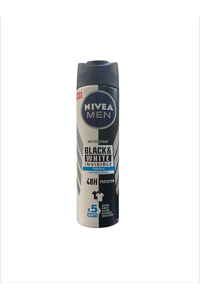 NIVEA NIVEA Men Black & White Invisible Fresh Deodorant Spray 150ml