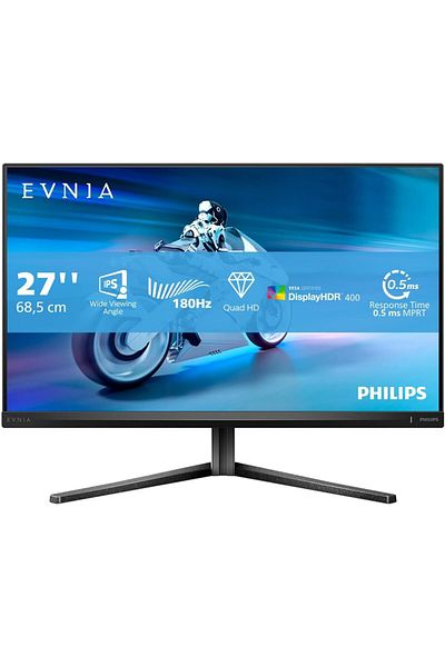 Philips شاشة LED 27M2N5500 مقاس 27 بوصة (68.5 سم) بدقة 2560 × 1440 (QHD) شاشة ألعاب Evnia 5000