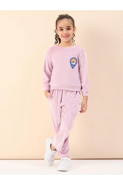 Stylo Bug By Styli سويت شيرت بطبعة جرافيكية مع بنطال رياضي