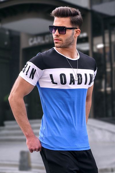 Madmext تي شيرت ساكس مطبوع 2974