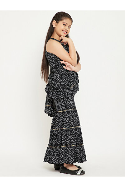 Stylo Bug By Styli All Over Printed Sleeveless Top with Sharara Pants