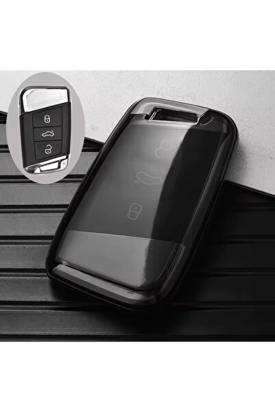 YıldızTuning Husa transparentă fumurie pentru chei Volkswagen Arteon