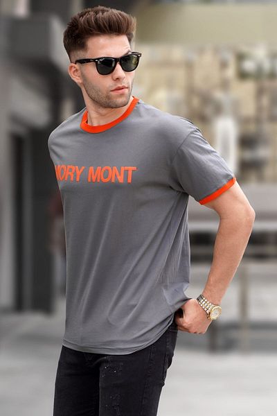 Madmext Μπλουζάκι Smoked Printed Regular Fit 5884