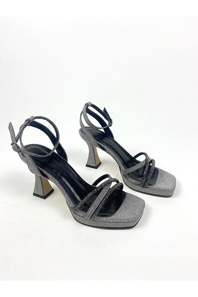 Gloriys Ayakkabı & Çanta Glitter 9 cm Platform Heels Shoes 01450
