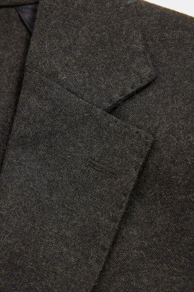 W Collection HAKİ DÜĞMELİ YÜN CEKET