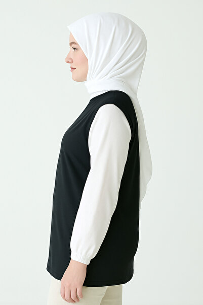 mirach Plus Size Stretchy Lycra Sleeveless Zero Sleeve Tank Top Undershirt Blouse Underwear