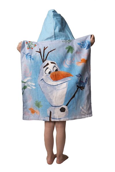 Frozen Poncho Prosop pentru copii, 100% bumbac, 50x115 cm, multicolor, Frozen