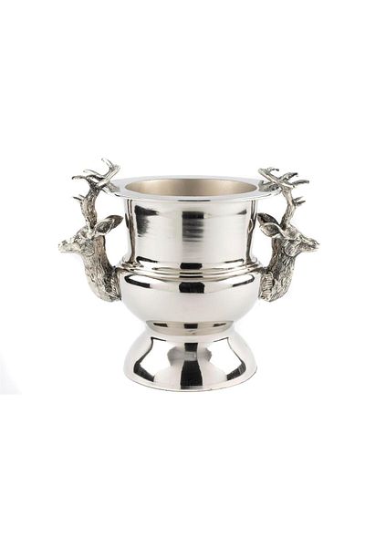 Mikasa Moor Silver Deer Champagne Bucket 25x25x28cm