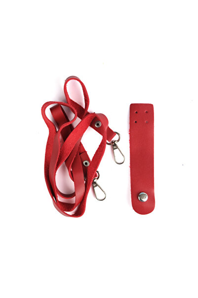 Prestij Boncuk Koža Novčanik Građevinski set crveni