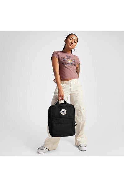 converse Μικρό τετράγωνο μαύρο Unisex σακίδιο πλάτης 10026013-a01