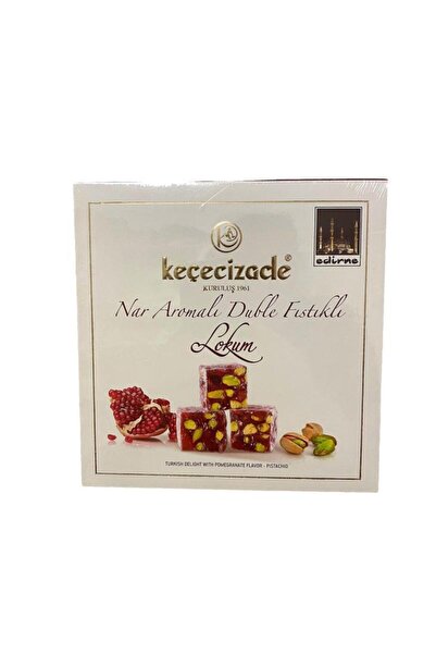 KEÇECİZADE كيسسيزاد حلقوم تركي بنكهة الرمان والفستق 250 جرام