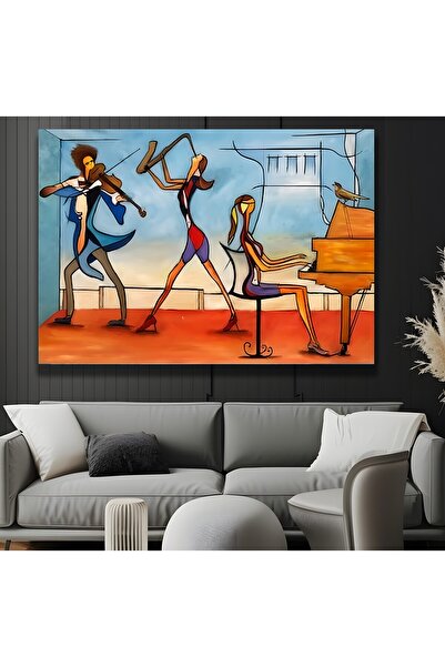 EMYA HOME Εκτύπωση σε καμβά μουσικής