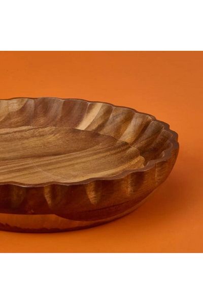 SuoHome Daisy Acacia Bowl (25 cm)