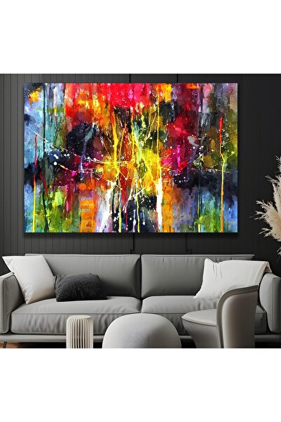 EMYA HOME Εκτύπωση σε καμβά αφηρημένο σχέδιο