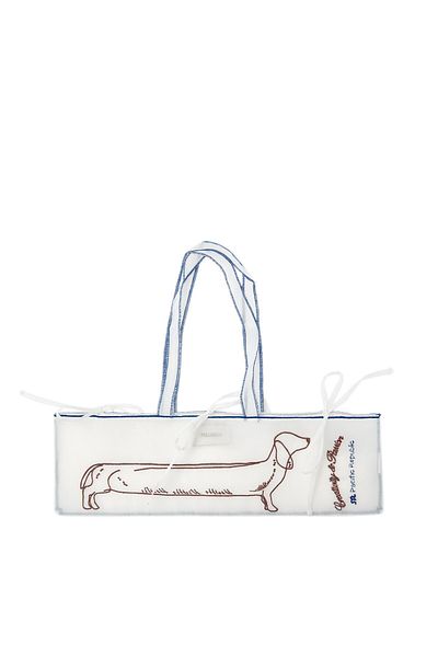 Pull & Bear Transparent mini bag with dog