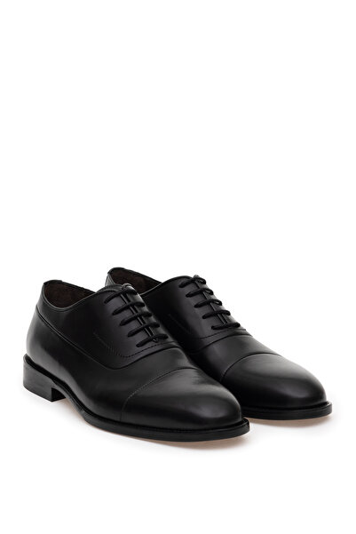 Cacharel Siyah Microlight Taban %100 Deri Klasik Ayakkabı 50302769-VR046