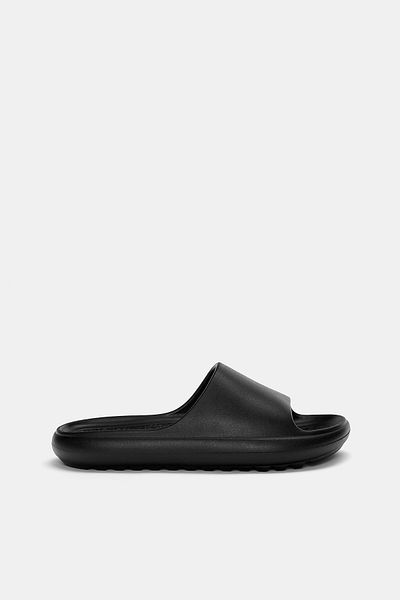 Pull & Bear Rubberised sandals