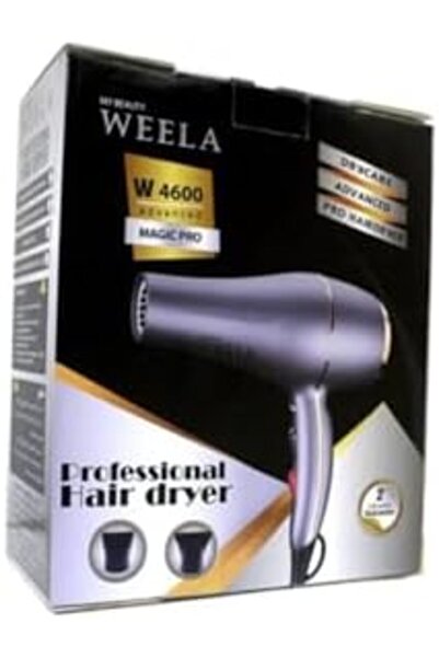 weela Professional Hair Dryer W4600 with 2200W Power by Wella
