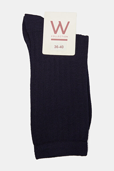 W Collection LACİVERT ÇORAP