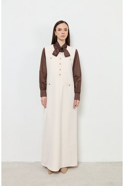 Fatma Atasoy Blazer Ecru Gilet