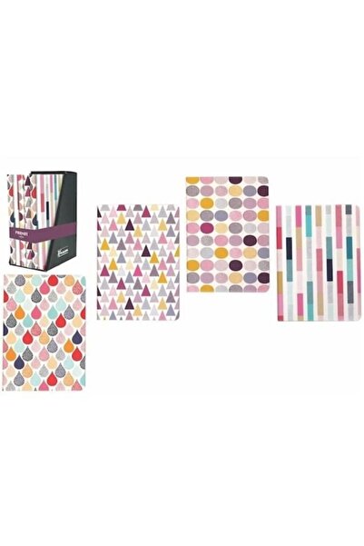 ouz dekor دفتر ملاحظات مخطط بمظلة برونوت من شارب كولور مقاس 13 × 21 سم 80 ورق...