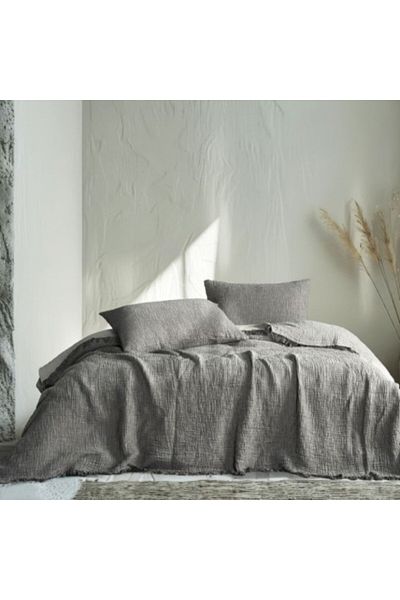 Club Cotton Premium muslin blanket 230x240cm, Club Cotton, Oasis Grey
