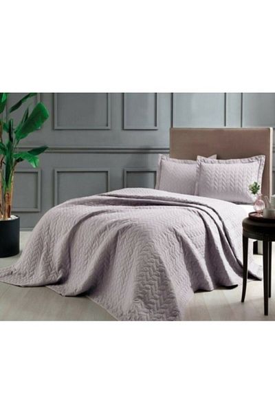 Taç Luxury set of duvet cover + 2 pillowcases, TAC, Glory Tas (gray)