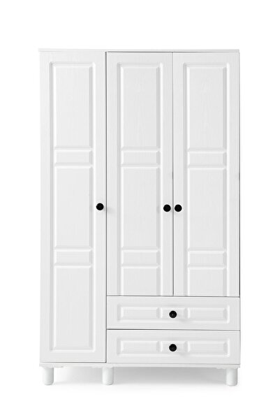 AYDINEV FEYZAN MDF 3 KAPILI DOLAP - BEYAZ