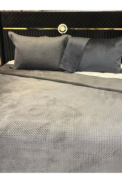 NİVEMESHOME Nivemeshome Bed Mat Single 180X240 Anthracite Tuscany