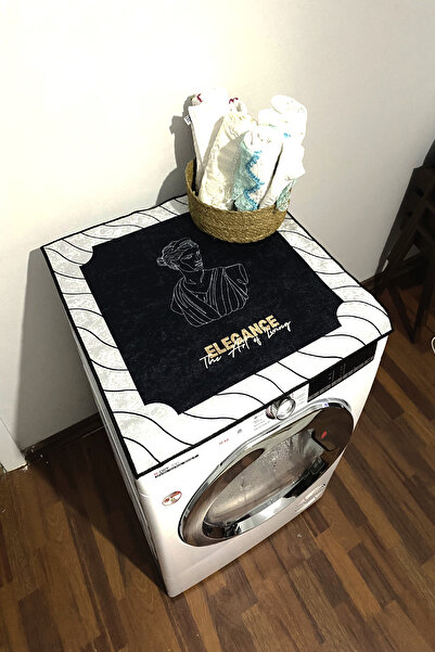 Getcarpet Washing Machine Dryer Cover Protection Pad Liquid Proof Mat Non-Sli...