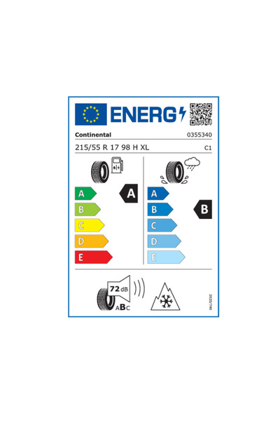Continental 215/55R17 98H XL AllSeasonContact 4 Mevsim Lastik uygunlastikalda (2024 Üretim)
