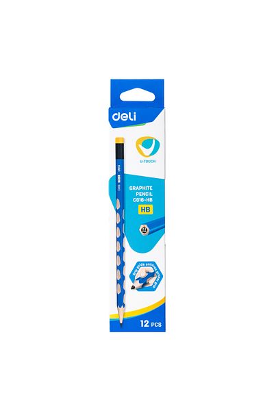 Deli Graphite Pencil BLUE EC016-HB
