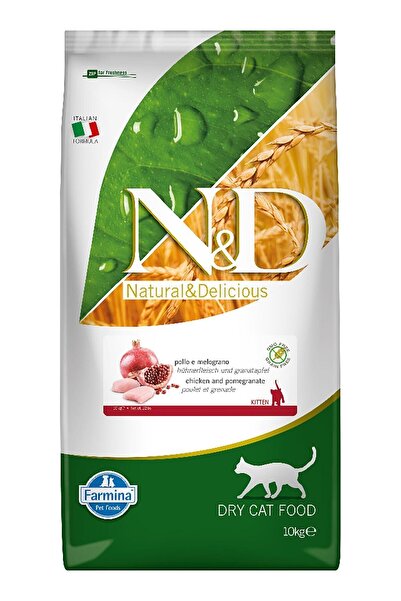 N&D Nd Tahılsız Kitten Tavuk Nar Yavru Kedi Maması 10 Kg