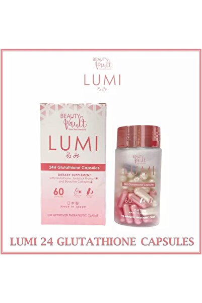 Beauty Vault LUMI 24H Glutathione Capsules (60 Capsules)