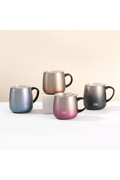 Tyeso Napoli Mug Vacuum Stainless Double Wall Thermal with Lid 355ml