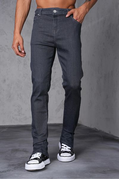 İkao Slim Fit Zipped Jeans