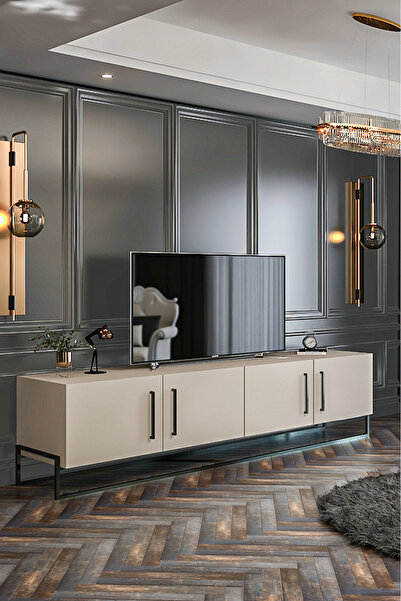 Givayo Mobilya Güneş Tv Ünitesi 180 Cm Demir Ayak