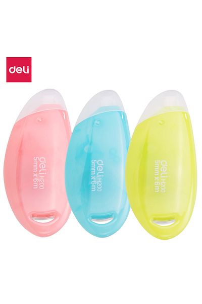 Deli Correction Tape ASST. EH20001