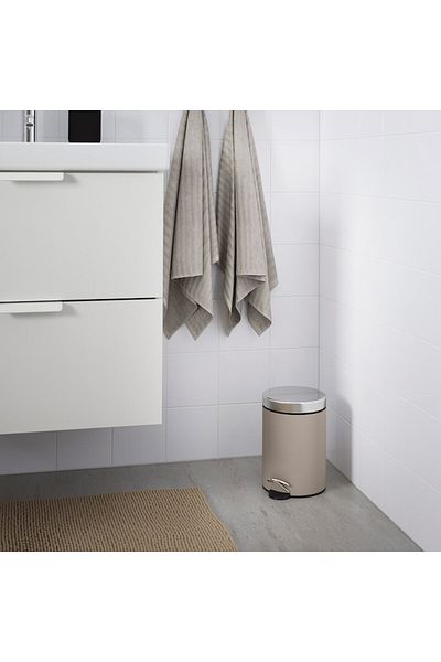 Generic Waste container, beige, 3 L