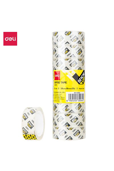 Deli Stationery Tape TRANSPARENT E30064
