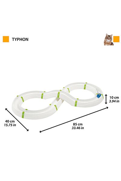 Ferplast Typhon Ring Cat Play Platform 85x40x10 Cm