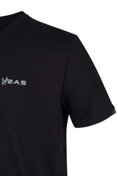 2AS Alex Men's Crew Neck T-Shirt Black