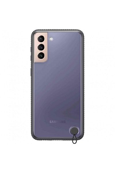 Samsung Husa de Protectie Samsung Clear Protective Cover pentru Galaxy S21 Plus Black