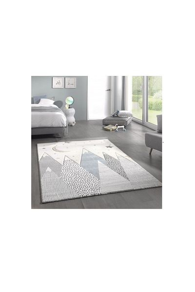 Merinos Covor Merinos Pastel Kids 22707 260-Cream 80 x 150 cm densitate covor 3 KG/m , grosime covor 13 mm