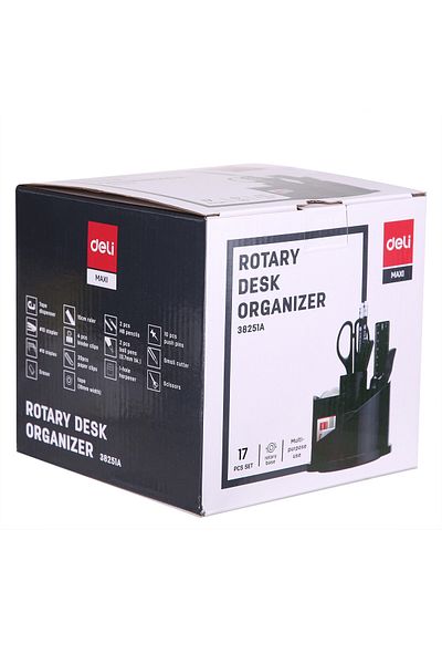 Deli Stationery Set BLACK E38251A