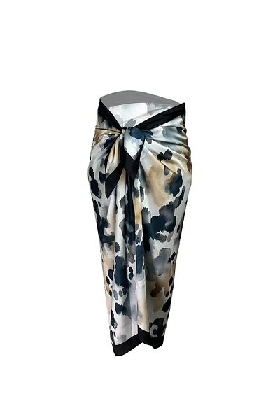 OVELIA İSTANBUL Akyaka Mist Satin Pareo 95*145 cm
