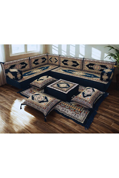 daireden L Tipi Şark Köşesi Takımı | Bedava Kaliteli Süngerli | Hazır Kurulum