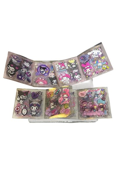 NETAVANTAJ Kuromi and Friends Quality Transparent Sticker Set