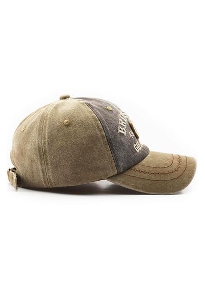 Capstories Vintage Model Hat Adjustable Cotton Fabric Unisex All Seasons Sports Cap