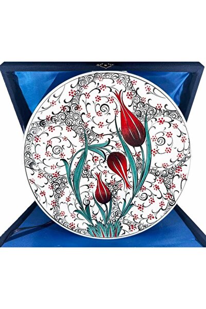 Çini Evi Hayırlı Olsun Hediyesi Vip İznik Çini Tabak